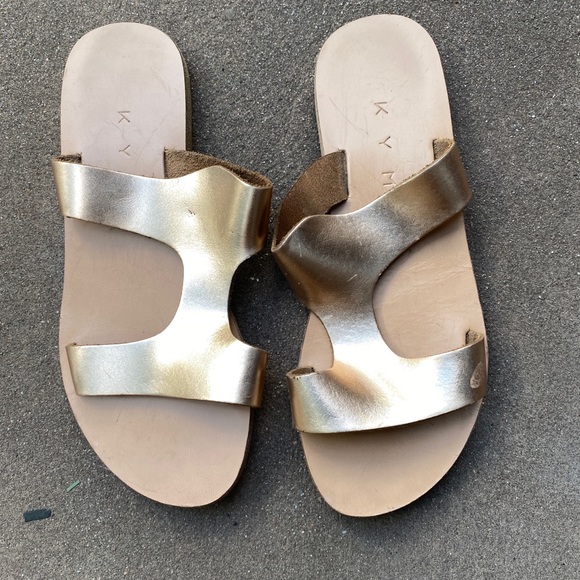 Ancient Greek Sandals in rose gold - Picture 4 of 4
